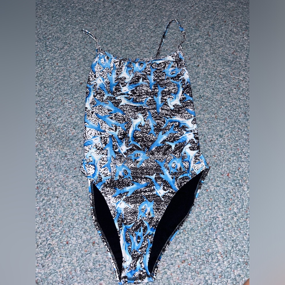 RARE Scotty Onesie Jolyn Swim Suit (Shark print)